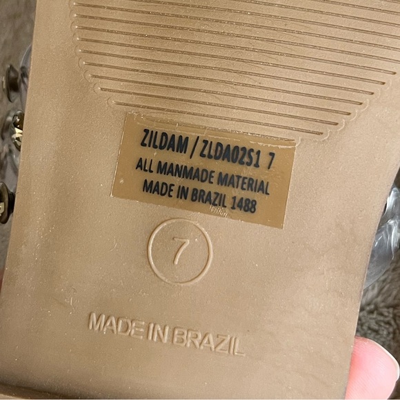 Steve Madden Zildam Rhinestone Studded Sandals - Picture 6 of 8